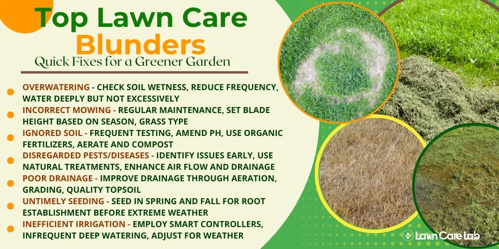 Top Lawn Care Blunders and Way to Fix it.