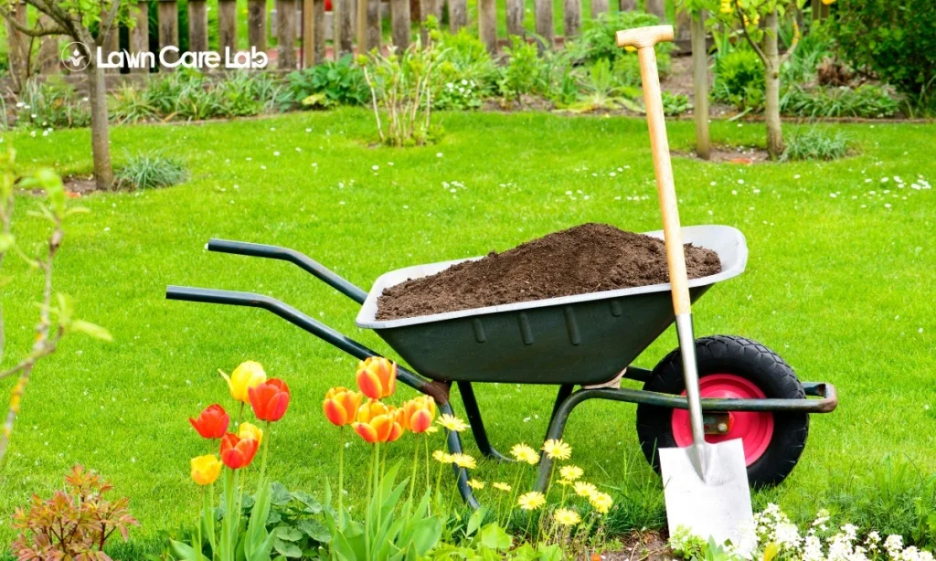 Boosting Lawn Health With Compost Fertilization.