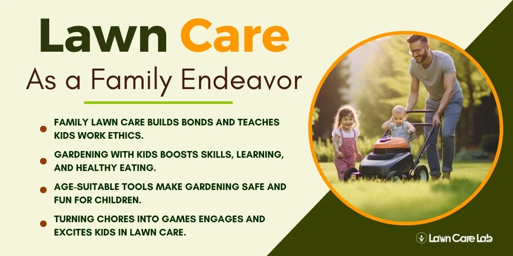 Lawn Care with family