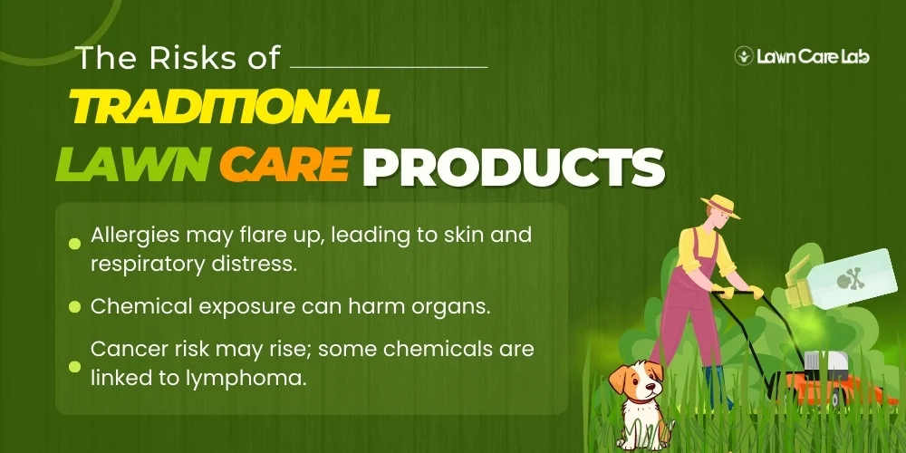 The Risks of Traditional Lawn Care Products